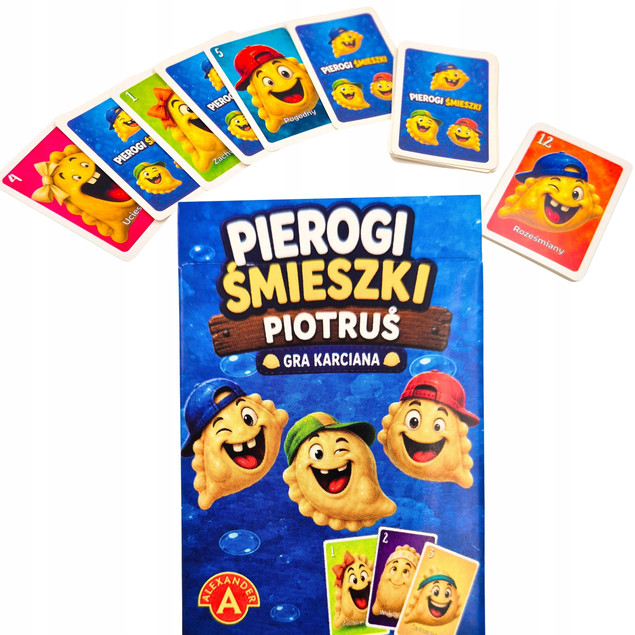 Piotruś - Pierogi Śmieszki Gra Karciana Memory ALEX Alexander