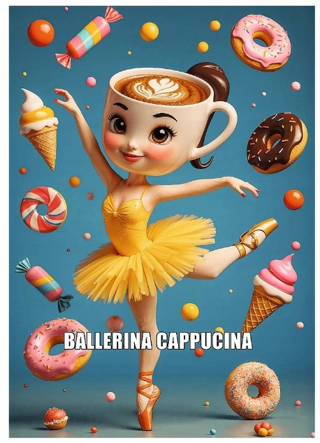 Trefl Puzzle 200 elementów Brainrots Ballerina Cappuccina 7+