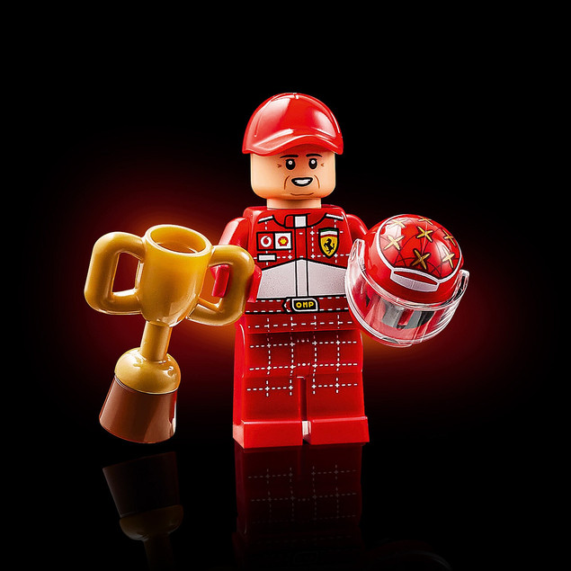 LEGO Icons 11375 Ferrari F2004 – replika F1 Michael Schumacher, 735 elementów