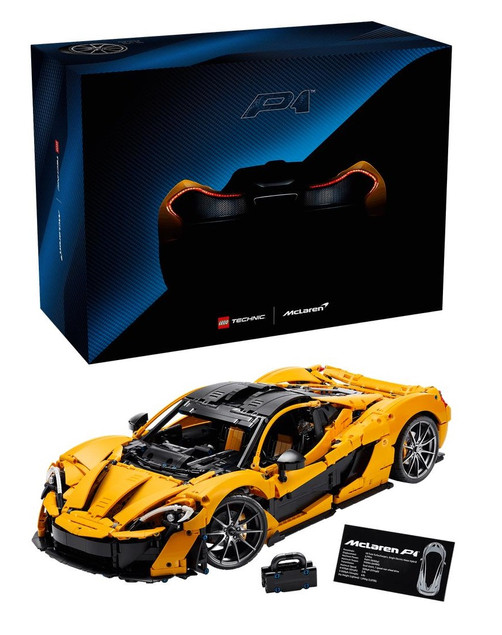 LEGO Technic 42172 McLaren P1™ – Kolekcjonerski Hipersamochód do Zbudowania