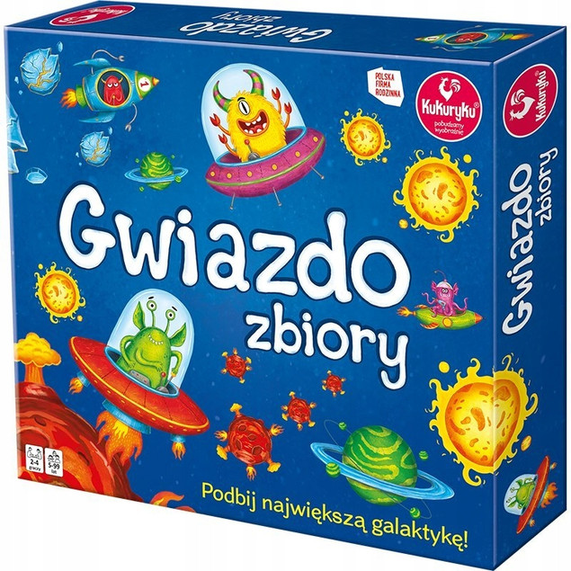Gwiazdozbiory gra planszowa Kukuryku