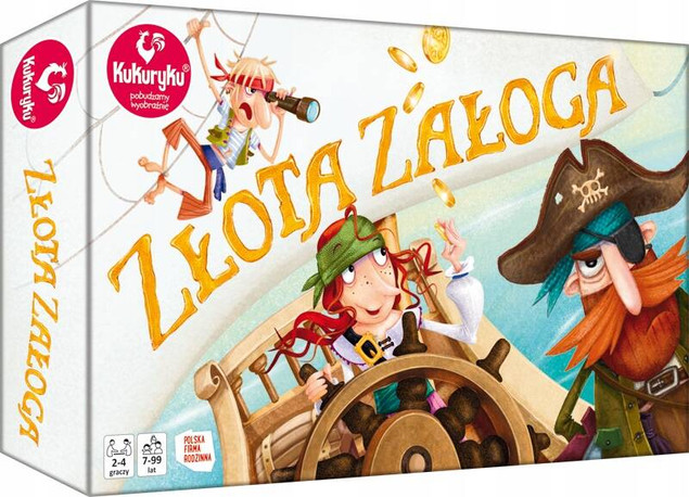 Złota Załoga gra planszowa dla dzieci 7+