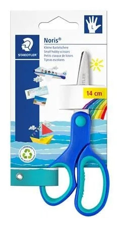 Staedtler Noris Nożyczki Szkolne Leworęczne 14 cm Ergonomiczne
