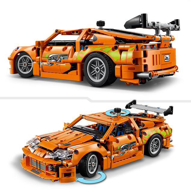 LEGO Technic 42204 Fast and Furious Toyota Supra MK4 Model Samochodu