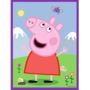 Puzzle dwustronne 2x10 BABY MAXI 4w1 Pogodny dzień Peppy 43001 Trefl