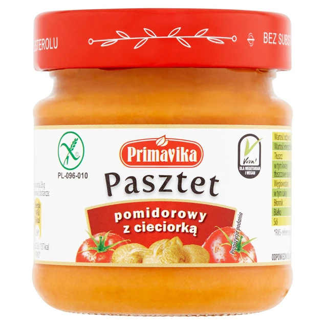 Zastosowanie pasztetu pomidorowego z cieciorką