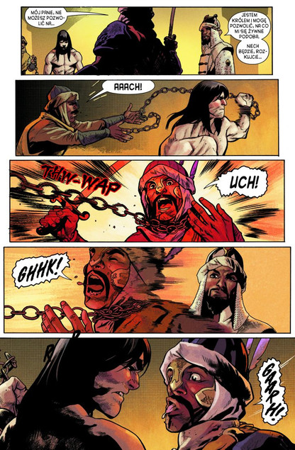 Conan Barbarzyńca Życie i śmierć Conana Tom 1 Gerardo Zaffino, Jason Aaron, Mahmud Asrar