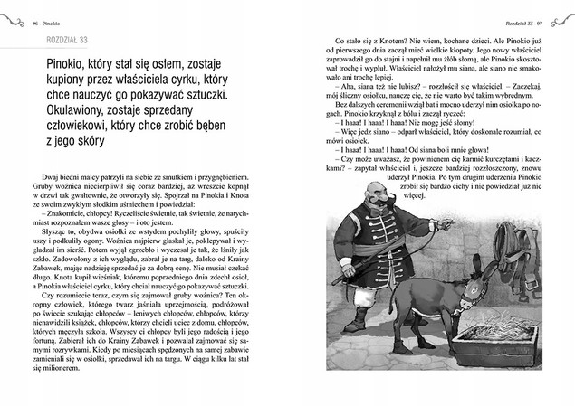 Pinokio Lektura Z Opracowaniem Carlo Collodi TW Greg