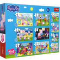 Puzzle Trefl 329 elementów Zabawny świat Peppy