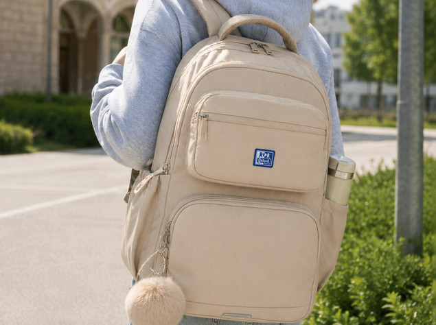 Plecak Młodzieżowy Oxford B-Ready 23L Piaskowy