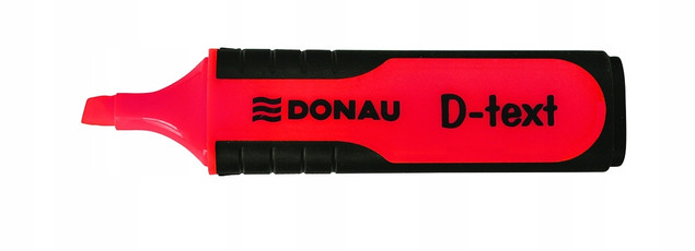 Zakreślacz czerwony Donau 1 szt.