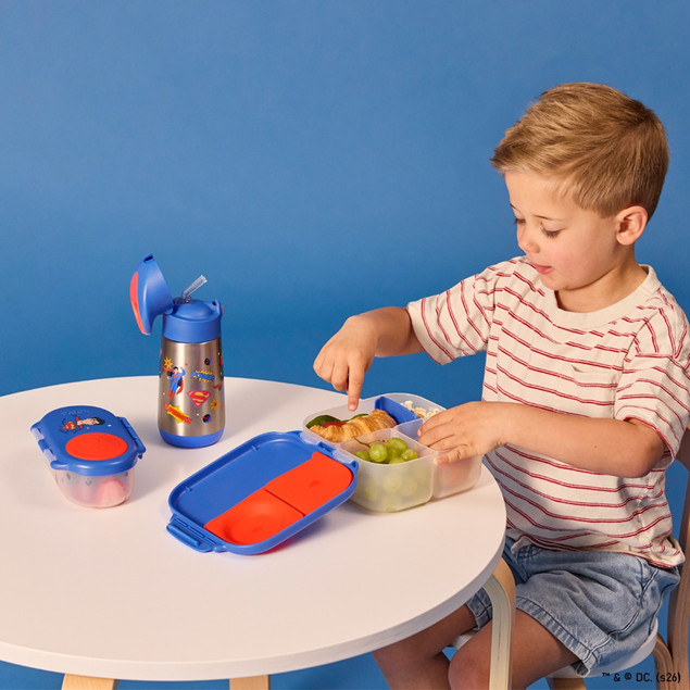 Śniadaniówka B.Box Lunchbox 1000 ml z Przegródkami Superman