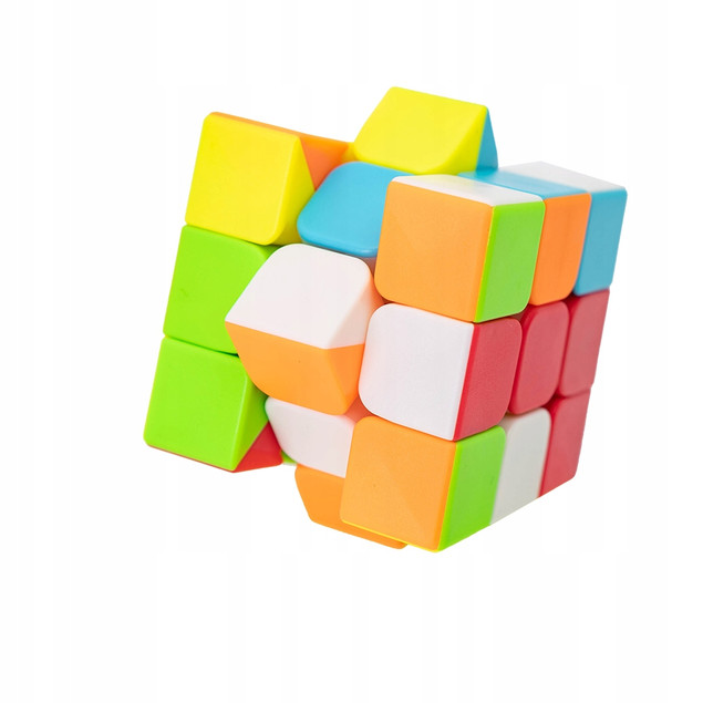 GRA LOGICZNA ZRĘCZNOŚCIOWA MAGICZNA KOSTKA 3x3x3 ASKATO Układanka Rozwojowa