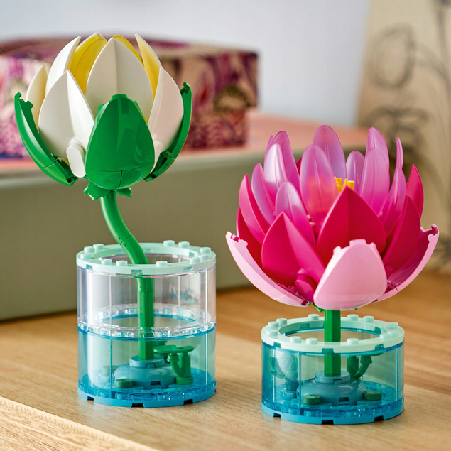 LEGO Botanicals 11511 Lilia Wodna – Zestaw Do Budowania Kwiatów