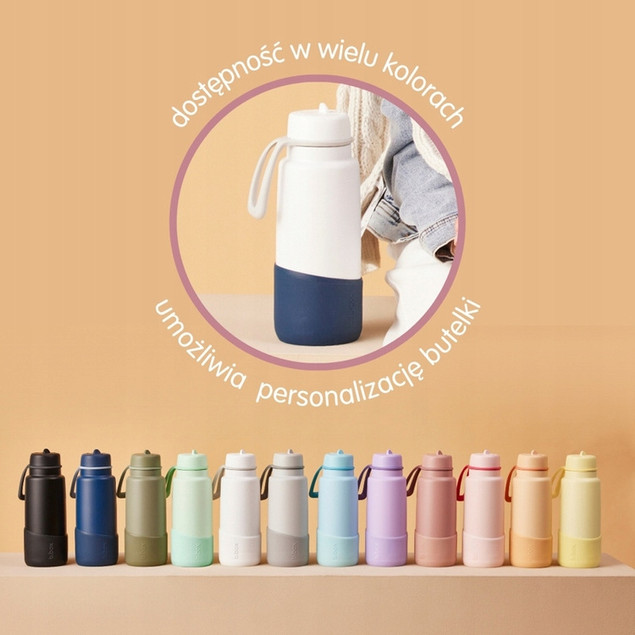 b.box Nakładka Ochronna na Butelkę Termiczną 1L Silikonowa Shadow 6+