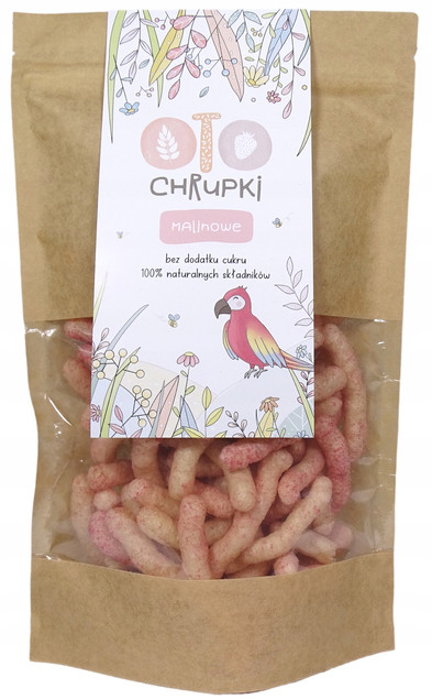 OTO Chrupki Naturalne Malinowe 25g Otolandia