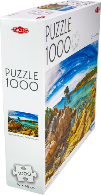 Tactic Puzzle 1000: Plaża Capriccioli, Costa Smeralda