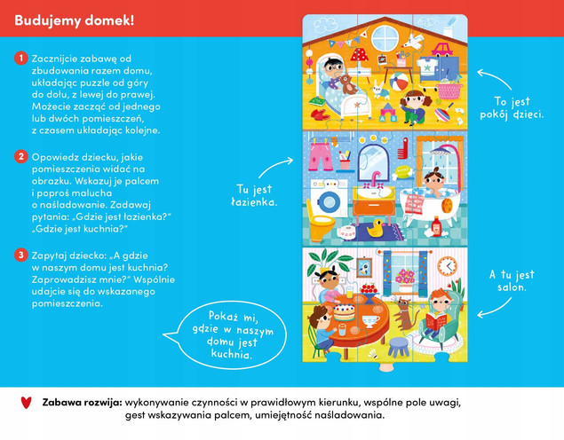 Puzzle 24 el. Co robimy w domu