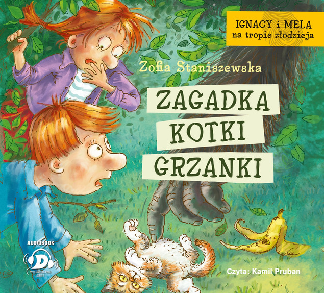Zagadka kotki Grzanki Zofia Staniszewska - Audiobook na CD