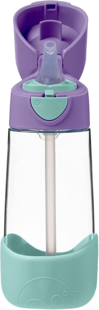 B.BOX Butelka Bidon Tritanowy FIOLETOWO BŁĘKITNA Lilac Pop 450 ml