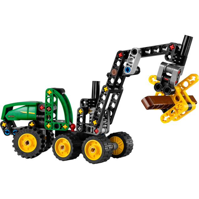 LEGO Technic 42218 Harwester Kołowy John Deere 1470H - Maszyna Leśna