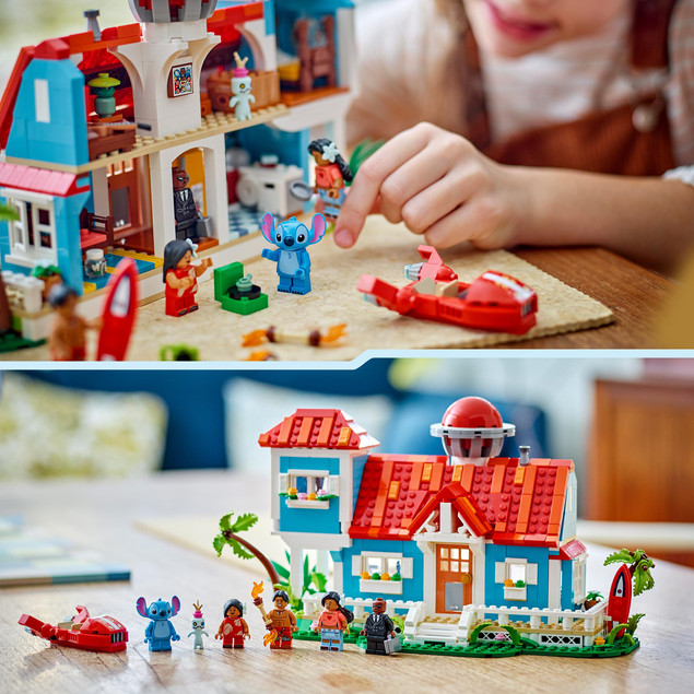 Klocki LEGO® Disney 43268 Domek na plaży Lilo i Stitcha