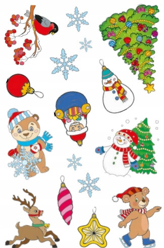 Kolorowanka z tatuażami. Magiczne święta