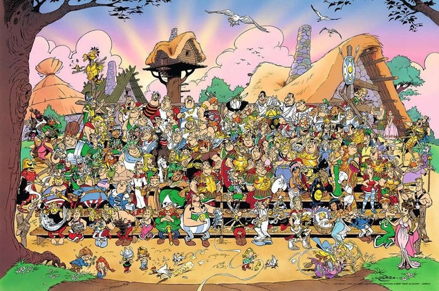 Puzzle Ravensburger 3000 elementów Wszechświat Asterixa