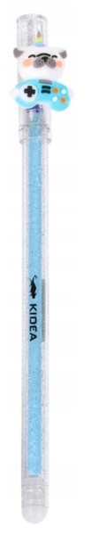 Długopis Wymazywalny Niebieski 0.7mm Z Figurką Mix Kidea