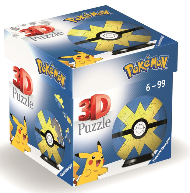 Pokemon Puzzle-Ball 3D: Szybka Piłka