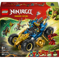Klocki LEGO Ninjago 71856 Jay Transformujący się Samochód Mech Smoka 387 el.