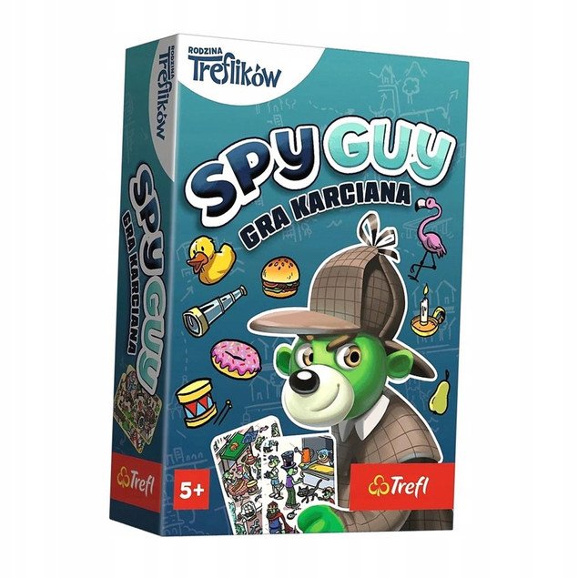 SPY GUY Gra Karciana Obserwacyjna Rodzinna 5+ Trefl