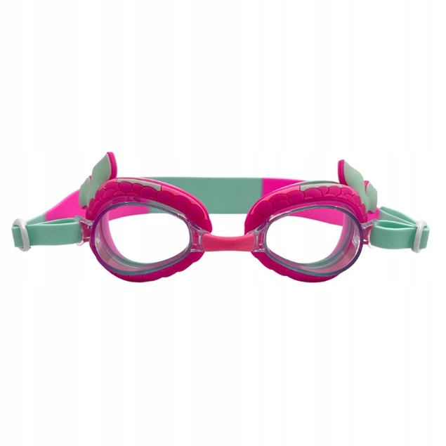 AQUA2UDE OKULARY DO PŁYWANIA DLA DZIECI SYRENA TURKUSOWE 3+