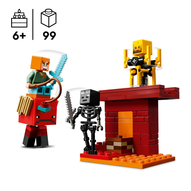 LEGO Minecraft Bitwa na Moście Netheru 21266