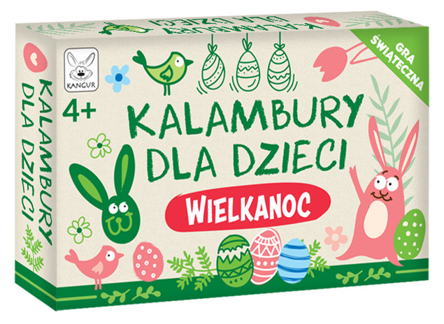 Kalambury Wielkanocne Kangur – Gra z Obrazkami dla Dzieci 4+