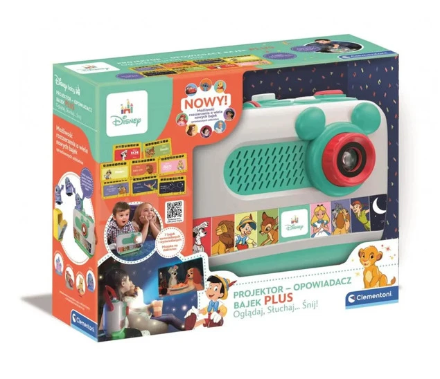 Baby Disney Projektor- Opowiadacz Bajek Plus Clementoni
