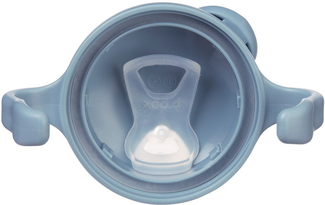B.Box Kubek Treningowy z Miękkim Ustnikiem i Uchwytami 240 ml 4M+ Błękitny