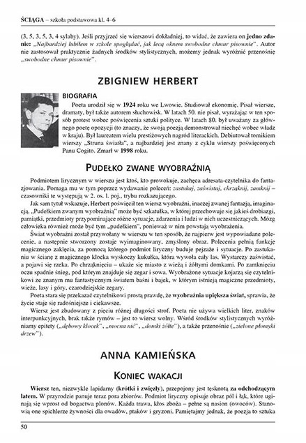Zestaw Książek Opracowania Gramatyka Dyktanda Ściąga Język Polski Klasy 4-6