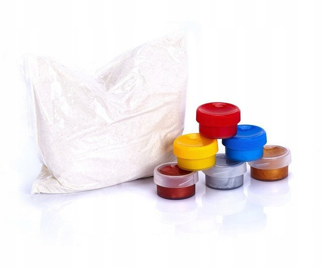 Masa Solna 450g + Zestaw 6 Farb Do Malowania Dla Dzieci 3+ Astra