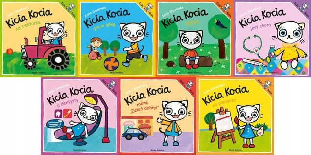KICIA KOCIA Zestaw Książeczek