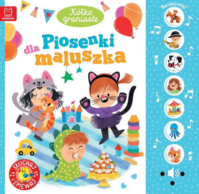 KSIĄŻECZKI DLA DZIECI PIOSENKI DLA MALUSZKA