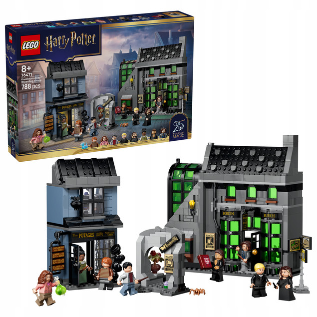 LEGO Harry Potter 76471 Magiczne Sklepiki na Ulicy Pokątnej