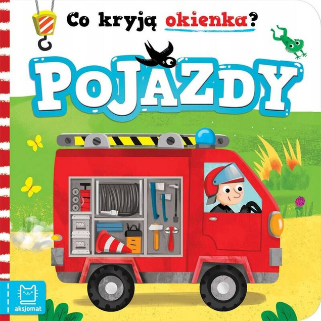 Książeczka z okienkami Pojazdy – Anna Podgórska
