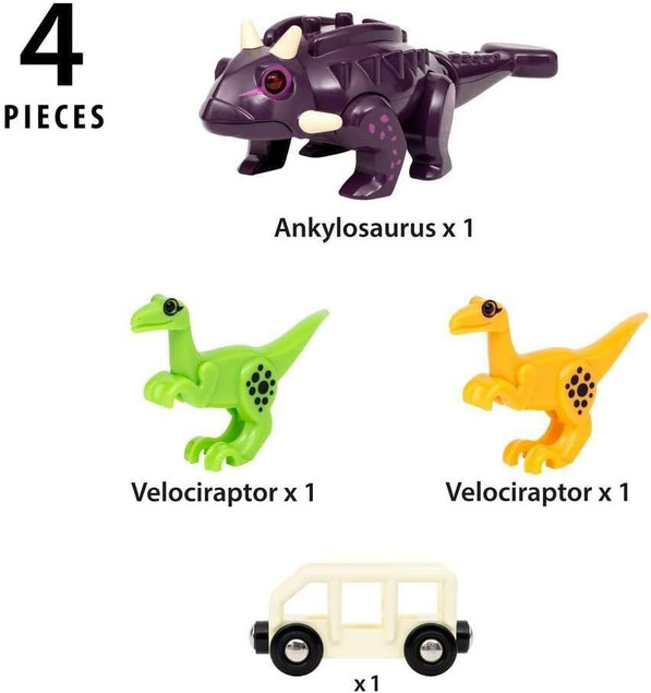 Brio Zestaw Kolejek Atak Dinozaurów