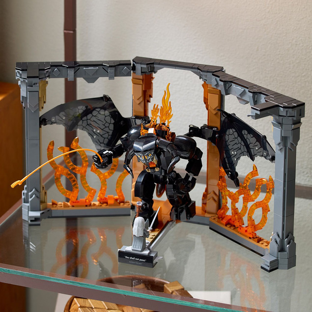 LEGO Icons Władca Pierścieni: Book Nook z Balrogiem 10367
