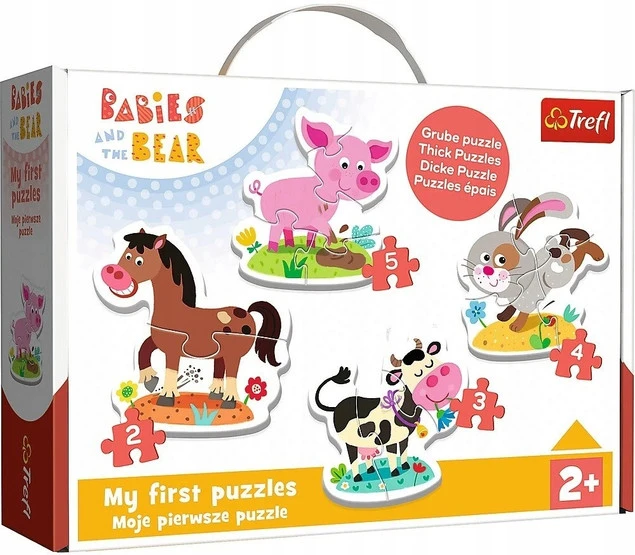 Puzzle Baby Classic Na farmie Trefl