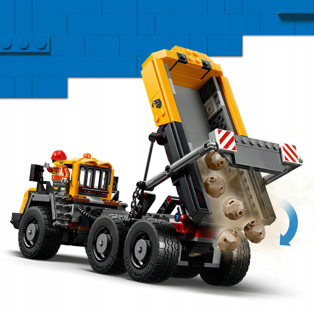 LEGO City 60494 Wywrotka i Ładowarka Czołowa – Plac Budowy