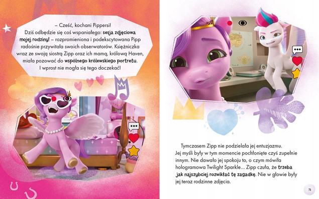 MY LITTLE PONY Nowe Pokolenie Bajki 5 Minut Przed Snem 3+ HarperKids