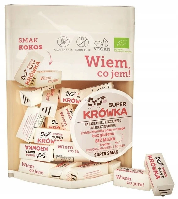 BIO Krówki kokosowe - przekąska