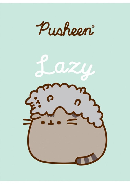 PUSHEEN ZESZYT SZKOLNY A5 32 Kartki Kratka KOTOROŻEC